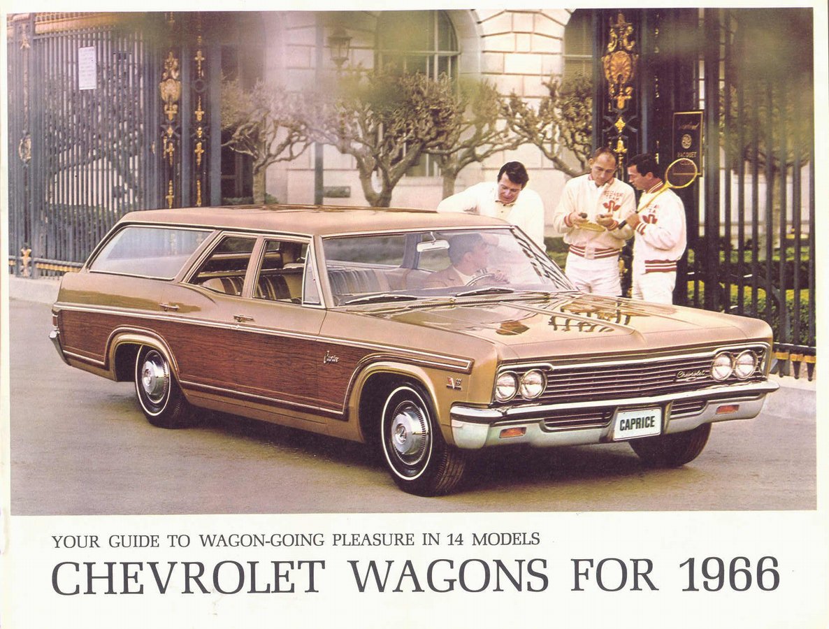 1966 Chevrolet Wagons Brochure Page 9